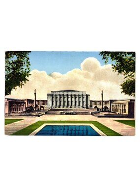Geneve Nouveau Palais Des Nations Vintage Postcard Edition Jaeger Unposted